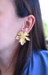 pendientes-hojas-chapado-boda-regalo-fiesta-vestido