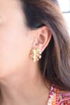 pendientes-hoja-para-fiesta-vestido-comunion-boda