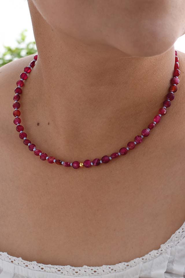 Collar Ágatas