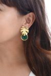 pendientes-hoja-verde