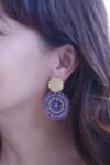 pendientes-tejidos-circonitas-morado