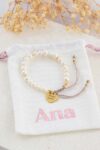Pulsera perlas personalizada