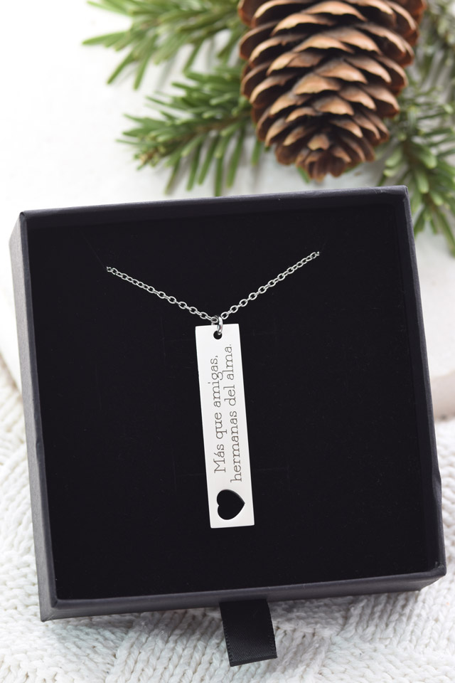 Cadena personalizada corazón